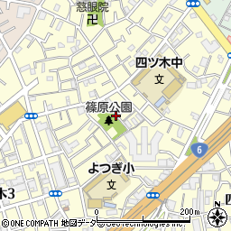 東京都葛飾区四つ木4丁目13周辺の地図