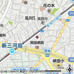 川瀬刃物工業株式会社　東京出張所周辺の地図