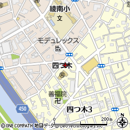 東京都葛飾区四つ木3丁目5-11周辺の地図