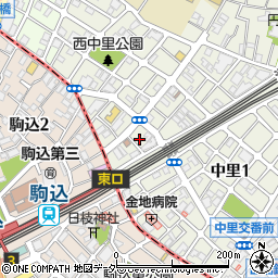おたからや　駒込駅前東口店周辺の地図