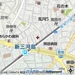 ヤマナカ理容室周辺の地図