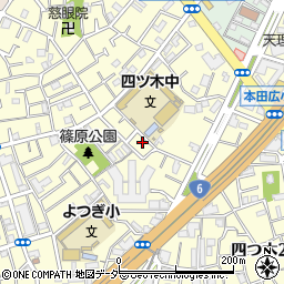 東京都葛飾区四つ木4丁目21-15周辺の地図