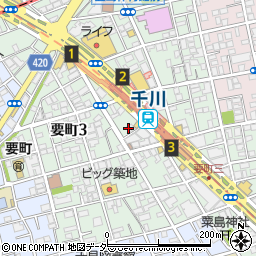 千川形成外科周辺の地図