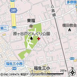 東京都福生市福生201-3周辺の地図