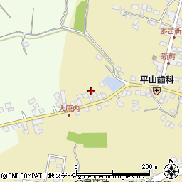 千葉県香取郡多古町多古3862-6周辺の地図