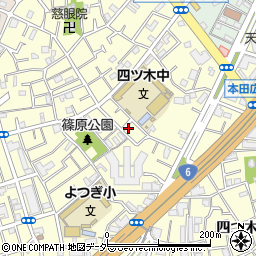 東京都葛飾区四つ木4丁目21-3周辺の地図