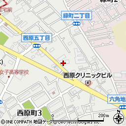 東京所沢線周辺の地図