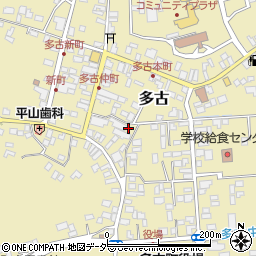 千葉県香取郡多古町多古357周辺の地図