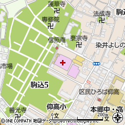 東京スイミングセンター周辺の地図
