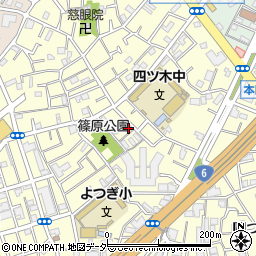 東京都葛飾区四つ木4丁目13-15周辺の地図