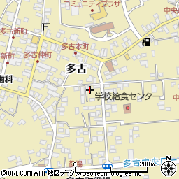 千葉県香取郡多古町多古362周辺の地図