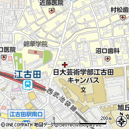 太閤コーポ江古田第三周辺の地図