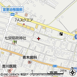 千葉県富里市七栄335周辺の地図