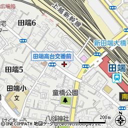 みずほ銀行田端駅前 ＡＴＭ周辺の地図