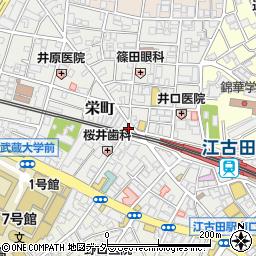 東京都練馬区栄町27-10周辺の地図