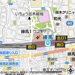 東京商工会議所　練馬支部周辺の地図
