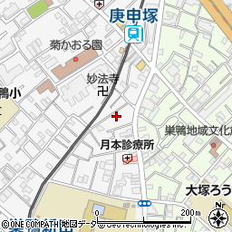 東京都豊島区西巣鴨2丁目5-17周辺の地図