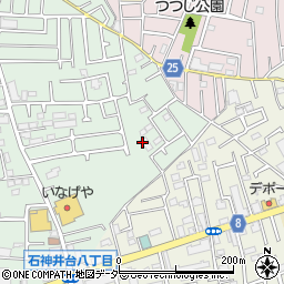 東京都練馬区南大泉1丁目5周辺の地図
