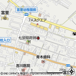 千葉県富里市七栄329-64周辺の地図