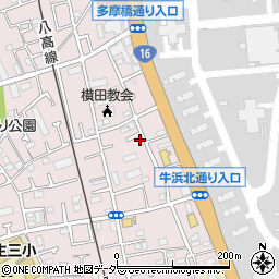 東京都福生市福生2356周辺の地図
