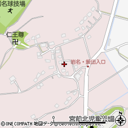 千葉県佐倉市岩名89周辺の地図