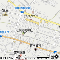千葉県富里市七栄329-65周辺の地図