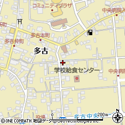 千葉県香取郡多古町多古364周辺の地図