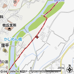 山梨県甲州市塩山藤木1468周辺の地図