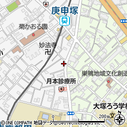 東京都豊島区西巣鴨2丁目5-21周辺の地図