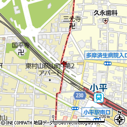 喜平 小平霊園通り店周辺の地図
