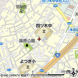 東京都葛飾区四つ木4丁目21-13周辺の地図