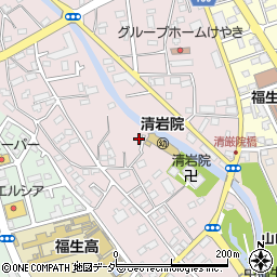 東京都福生市福生517周辺の地図