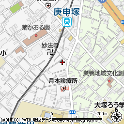 東京都豊島区西巣鴨2丁目5-18周辺の地図