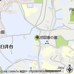 臼井妙見社周辺の地図
