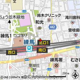 松澤酒店周辺の地図