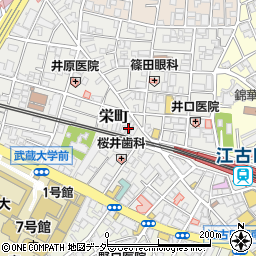 東京都練馬区栄町27周辺の地図