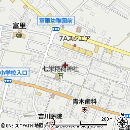 千葉県富里市七栄329-105周辺の地図