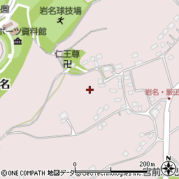 千葉県佐倉市岩名周辺の地図