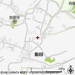 千葉県佐倉市飯田周辺の地図