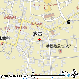 千葉県香取郡多古町多古352周辺の地図