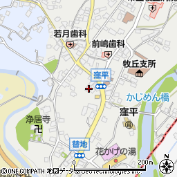 山梨県山梨市牧丘町窪平254-2周辺の地図