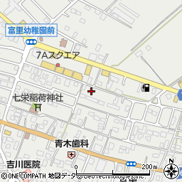 千葉県富里市七栄334周辺の地図