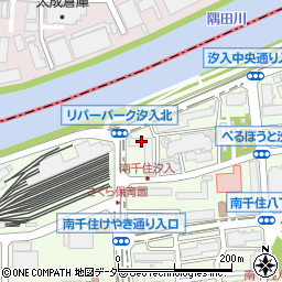 株式会社サニクリーン東京　ＵＲ南千住営業所周辺の地図