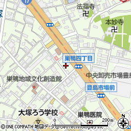 有限会社読売新聞まごころグループ松浦新聞舗　駒込サービスセンター周辺の地図