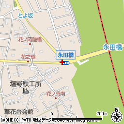 永田橋周辺の地図