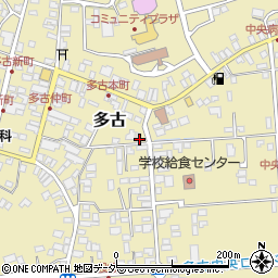 千葉県香取郡多古町多古351-4周辺の地図