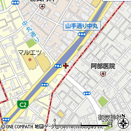 東京都板橋区中丸町7周辺の地図