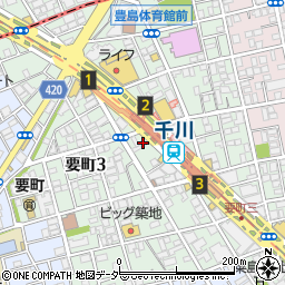 富山産業株式会社　東京営業所周辺の地図