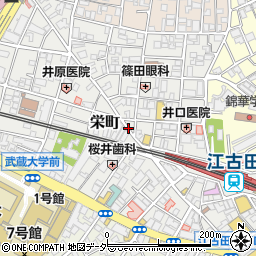 東京都練馬区栄町28周辺の地図