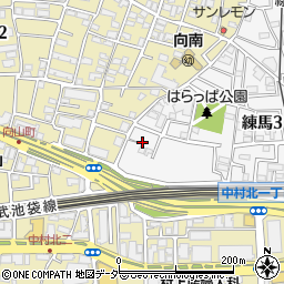 東京都練馬区練馬3丁目9周辺の地図